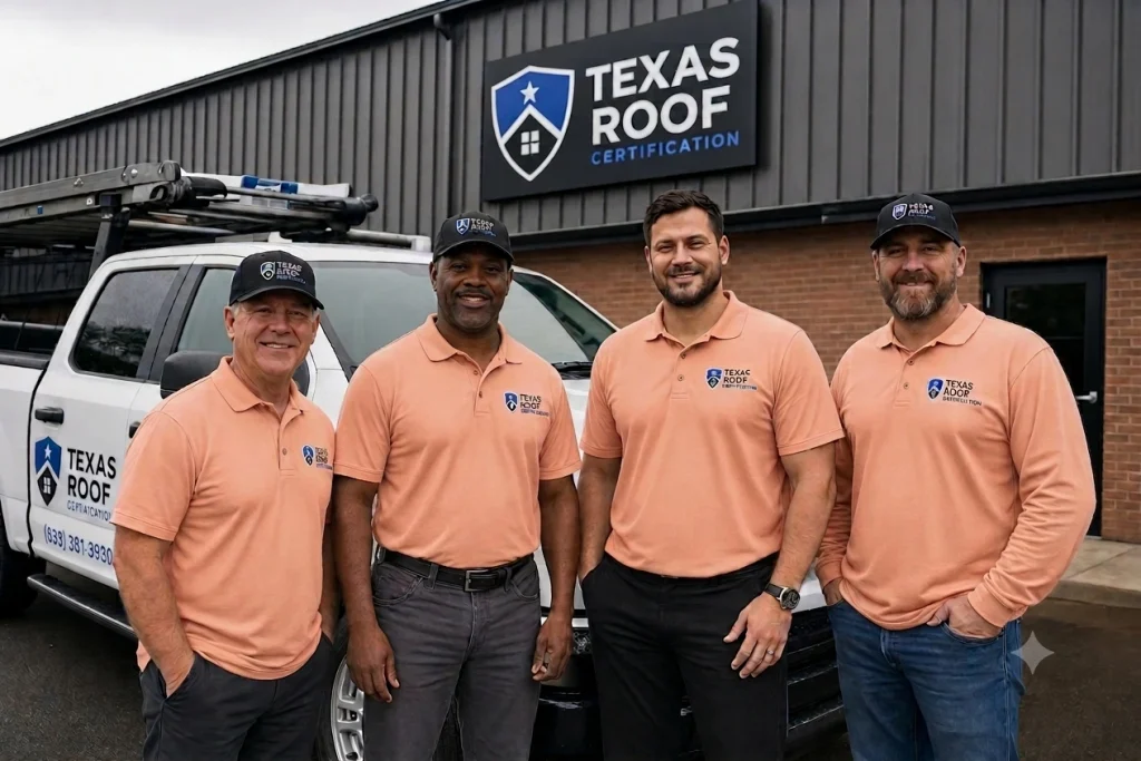 Texas Roof Certification management